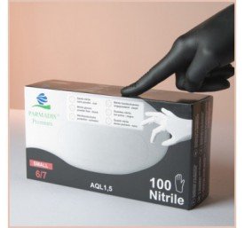 GANTS NOIR NITRILE